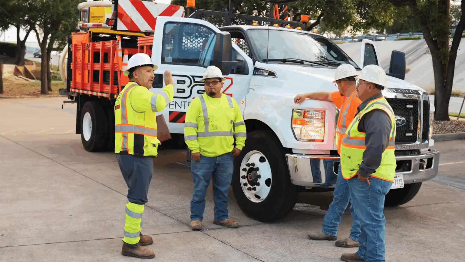 B2Z Certified Engineers providing traffic control services