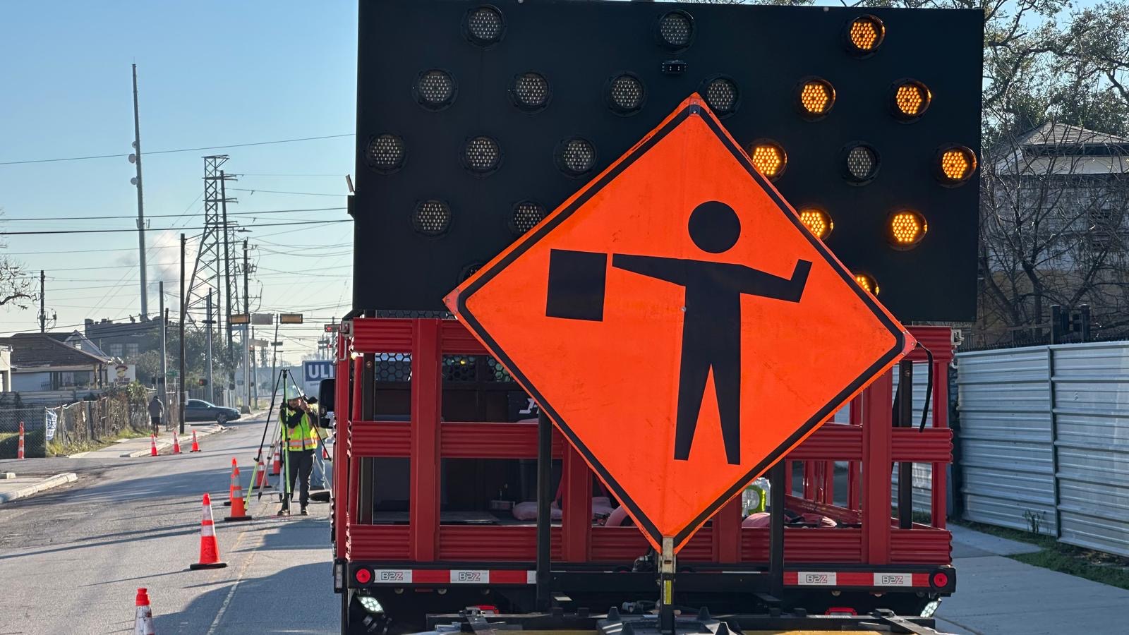 B2Z Enterprises flagging operation in Houston